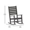 Flash Furniture Gray All-Weather Classic Outdoor Rocking Chair LE-HMP-2002-110-GY-GG - alternate 10
